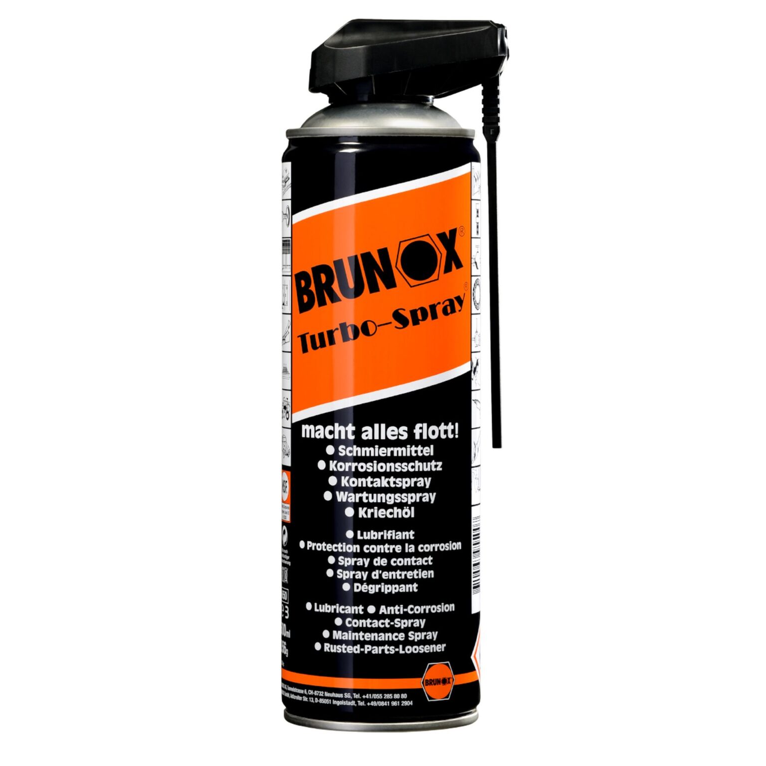 BRUNOX Turbo-Spray 500ml Power-Click