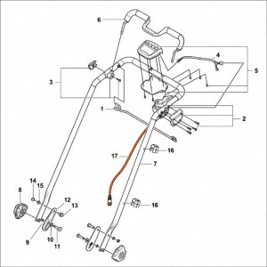 HUSQVARNA Câble pour tondeuse à gazon sur batterie
