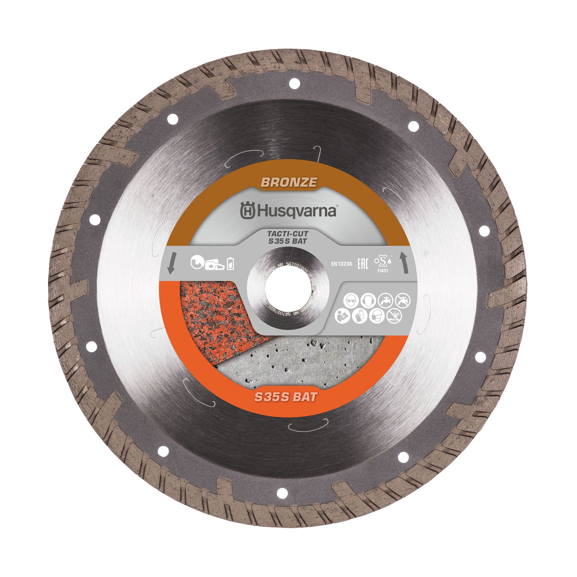 HUSQVARNA TACTI-CUT S35S BATTERY