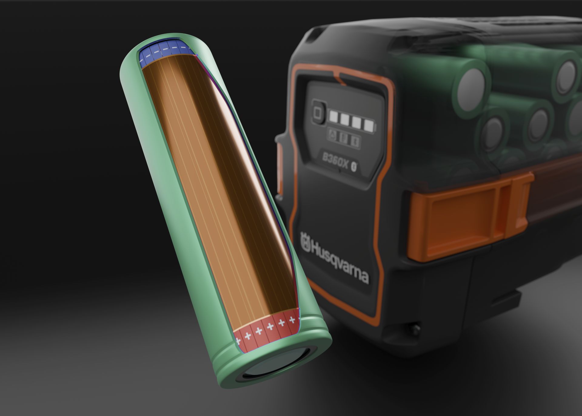 HUSQVARNA Tabless Battery Cells