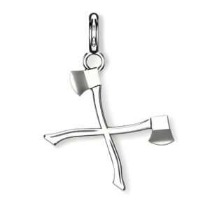 STIHL Charm Anhaenger AXE Silber