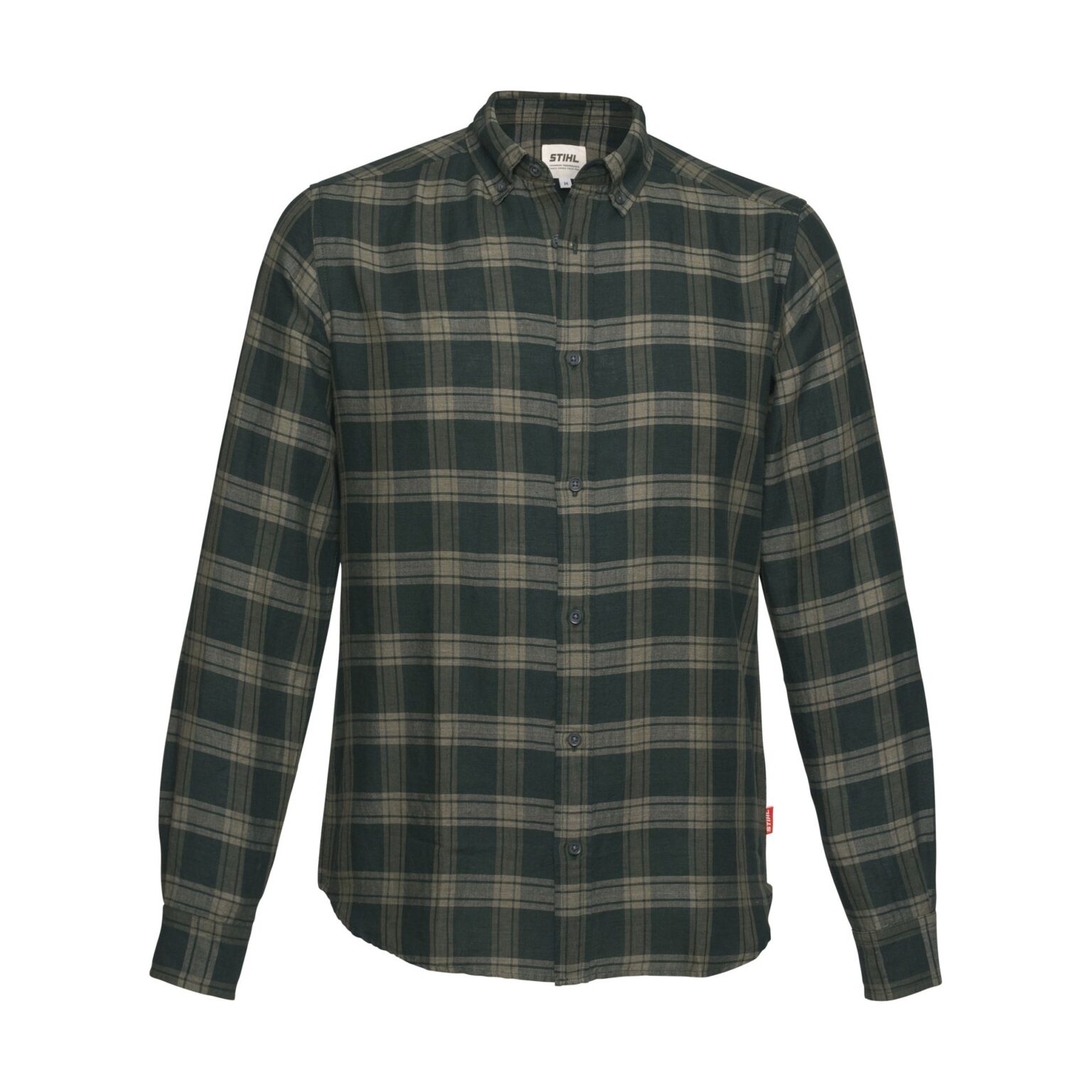 STIHL Chemise PLAID GREEN