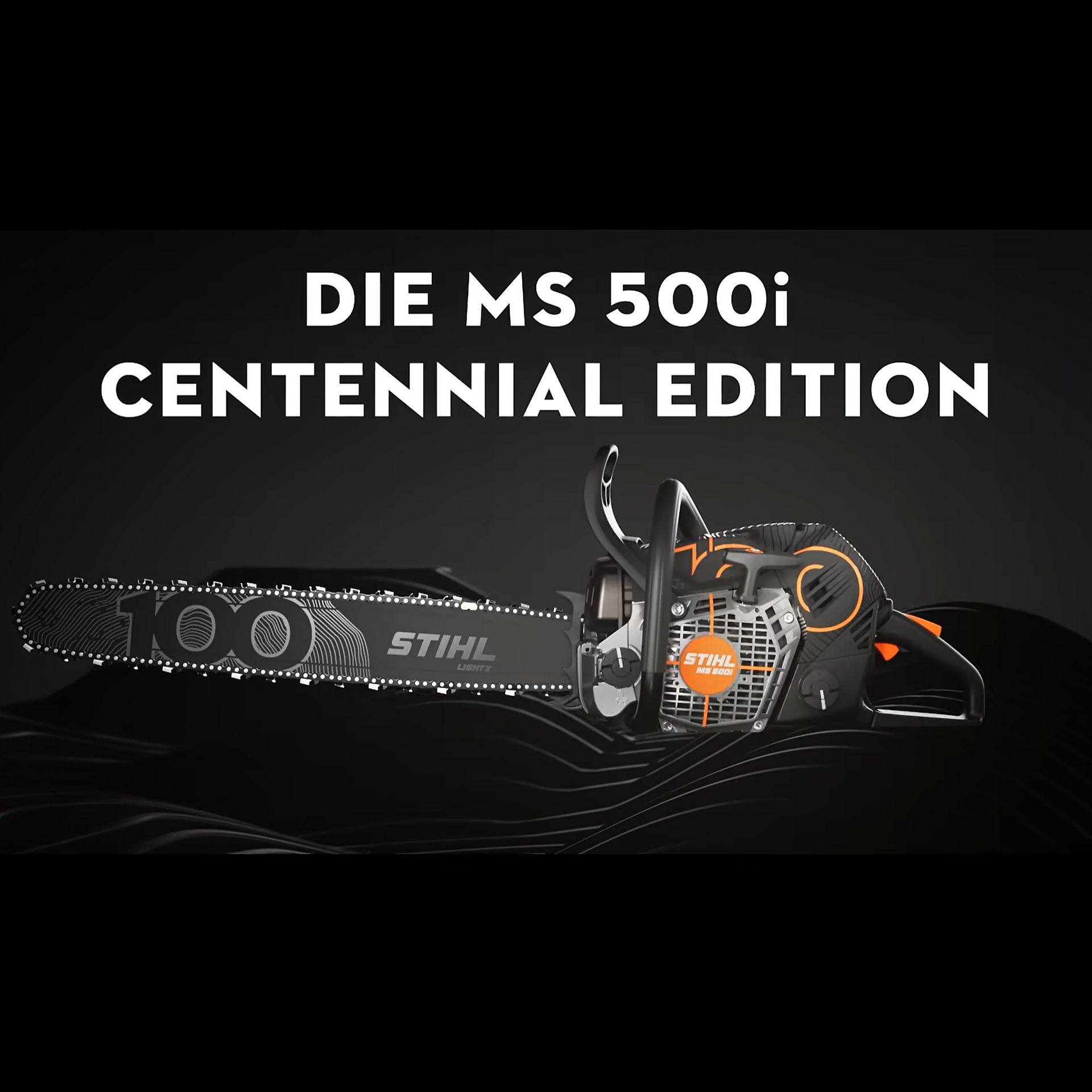 STIHL MS 500i Centennial-Edition