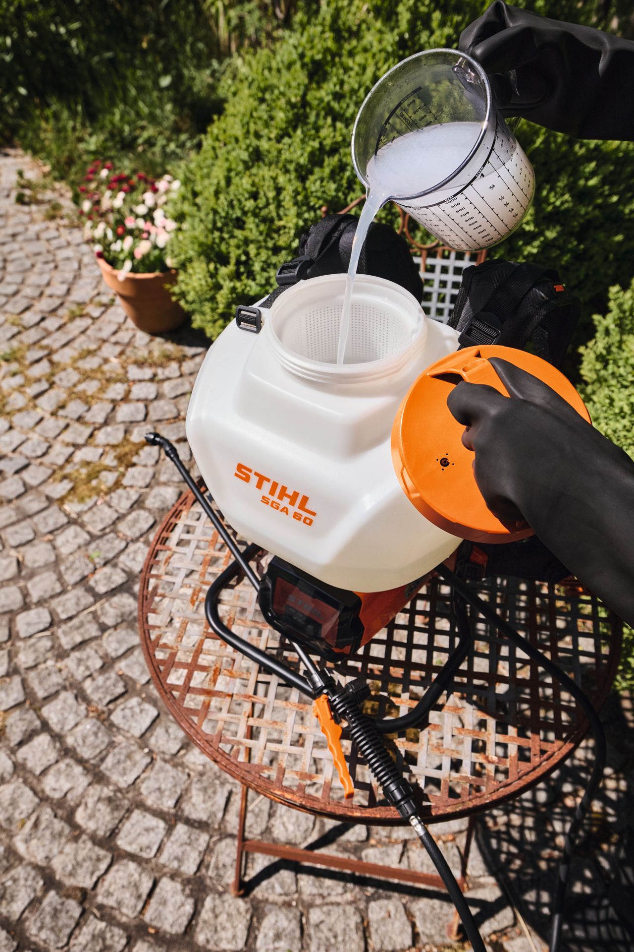 STIHL SGA 60 Akku-Spritzgeraet