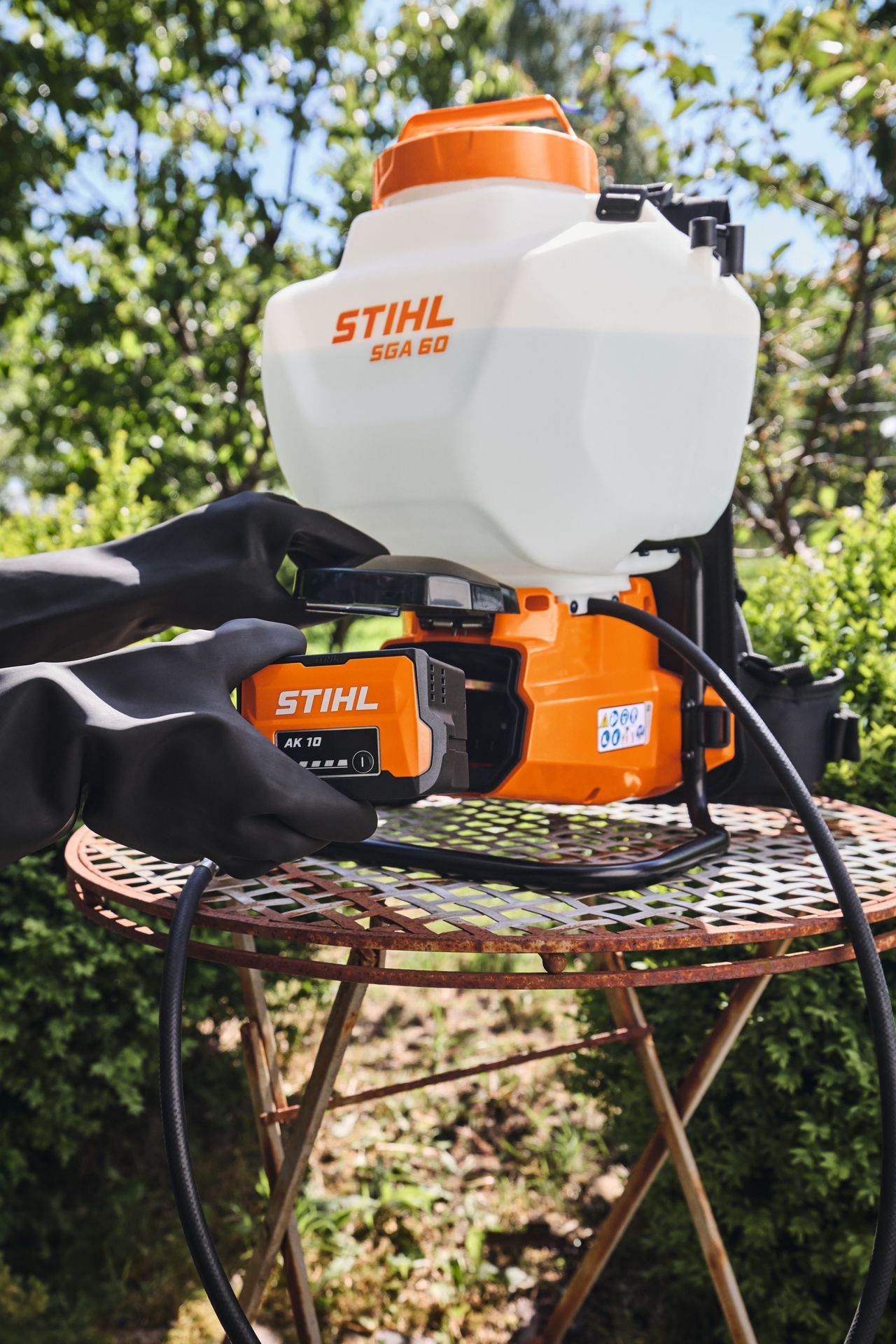 STIHL SGA 60 Akku-Spritzgeraet