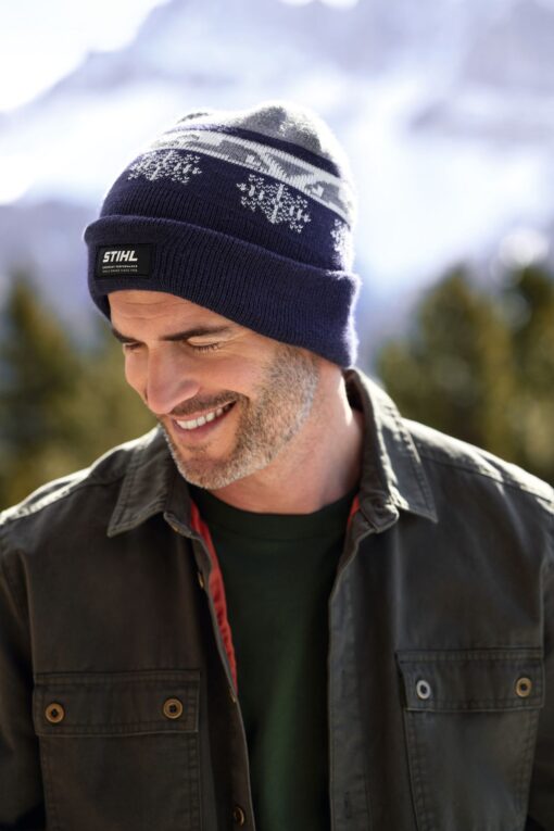 STIHL_Beanie_Winter_Season_blau_grau