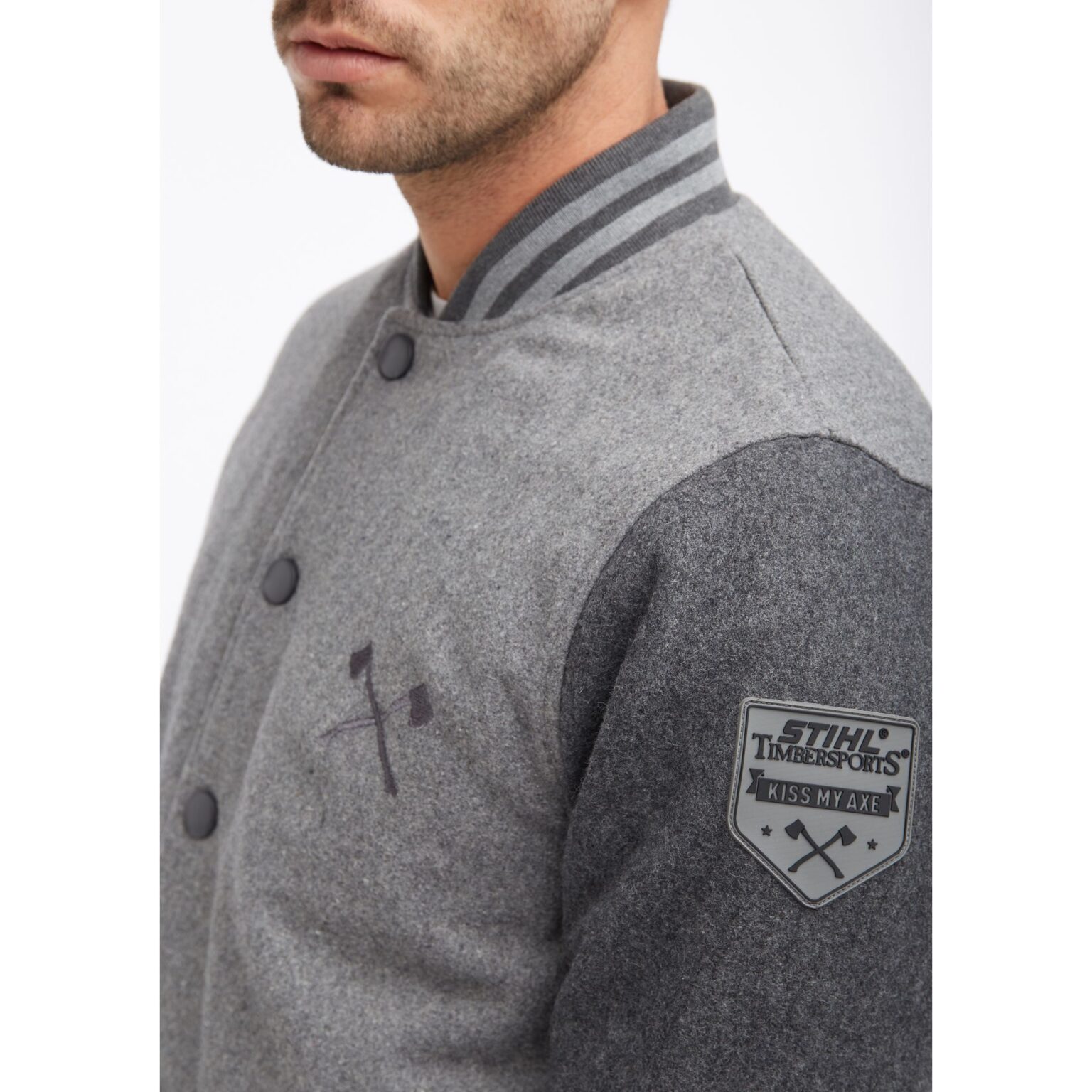 STIHL_College_Jacke_Axe_grau