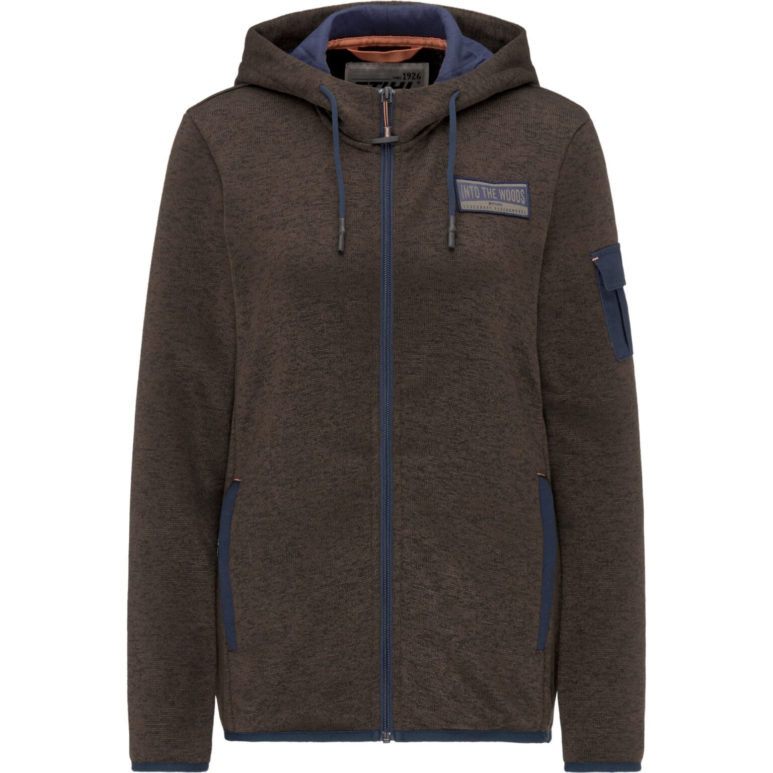 STIHL_Fleecejacke_Damen_braun