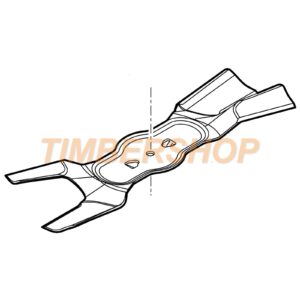 Lame STIHL gauche pour RMA 765