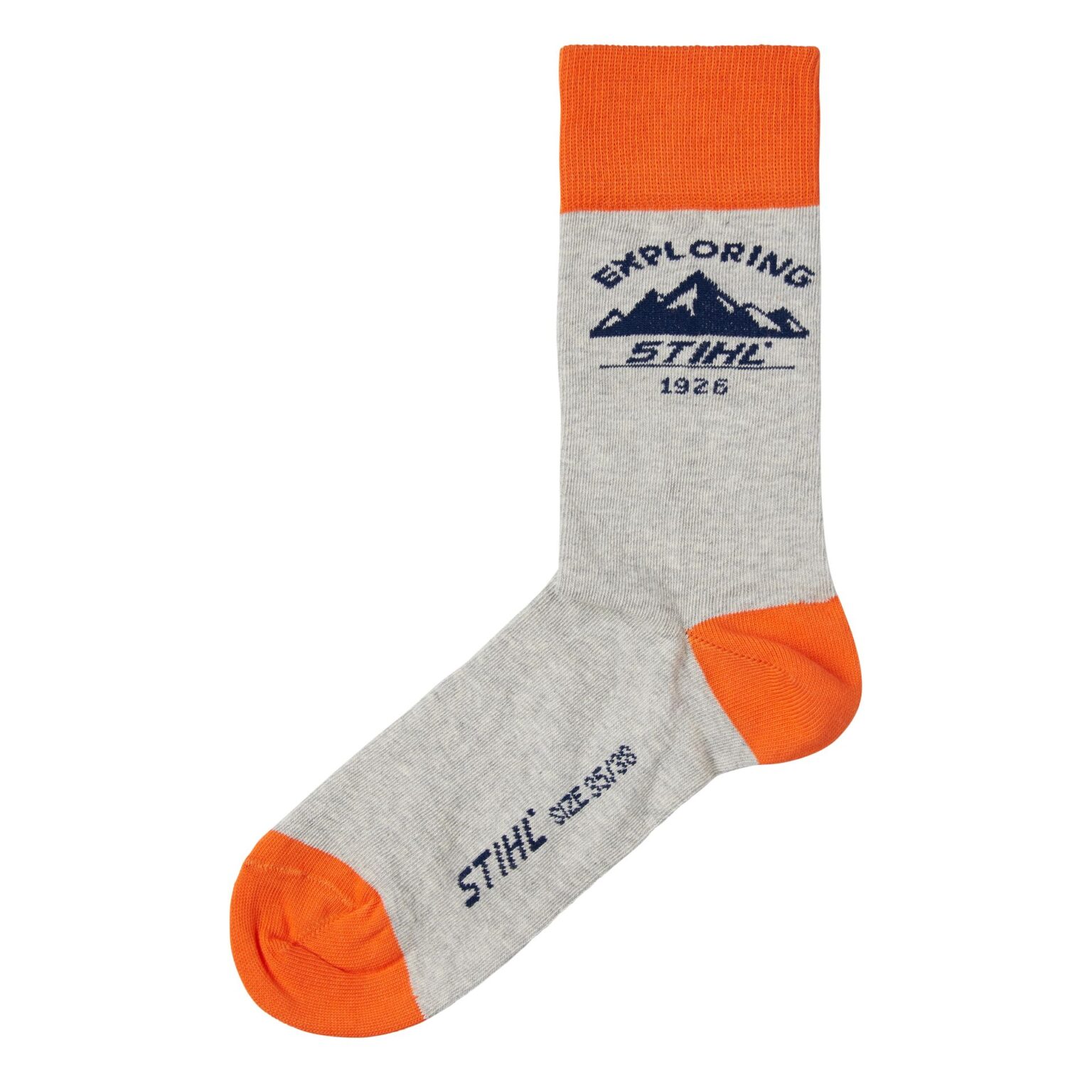 STIHL_Socken_EXPLORING_grau
