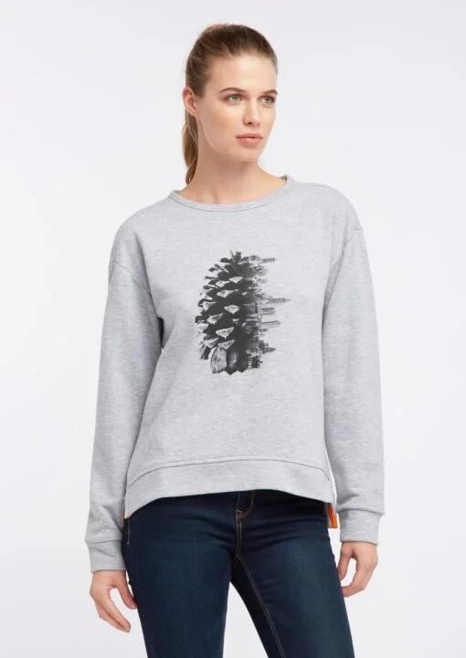 STIHL_Sweatshirt_femme_fir_cone_gris
