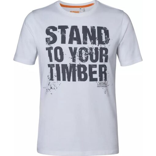 STIHL_T-Shirt_Stand_your_timber