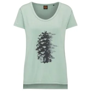 STIHL_Tshirt_femme_fir_cone_vert