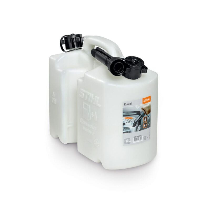 Stihl Benzinkanister 5 Liter - Orange/Transparent | Für MotoMix Kraftstoff