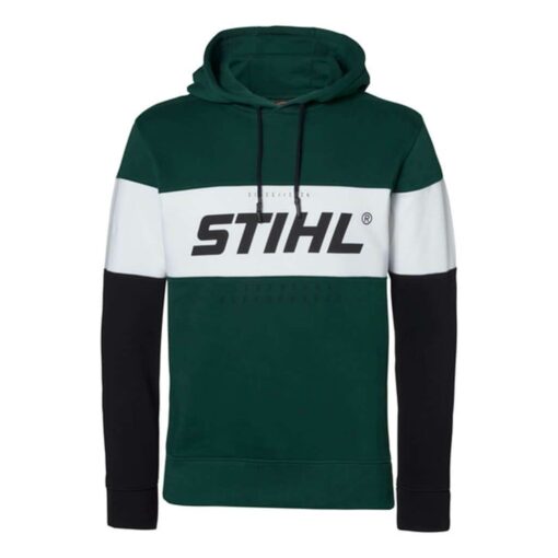 stihl-hoodie-schwarz-gruen